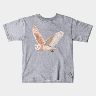 Midnight Barn Owl Kids T-Shirt